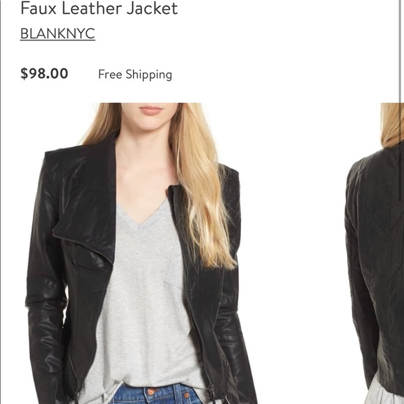 BlankNYC Faux Leather Jacket - Picture 3 of 4